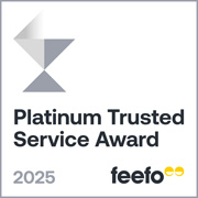 feefo Platinum Trusted Service 2025 feefo Platinum Trusted Service 2025
